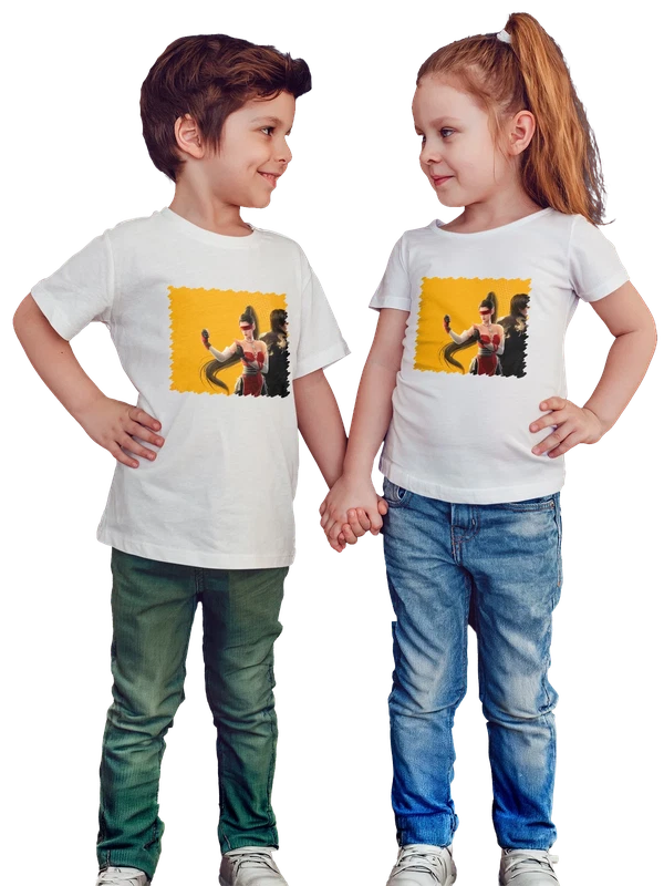 Футболка Игра Naraka Bladepoint Bruce Lee — Белая, фото 1