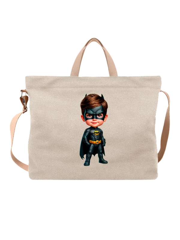 Сумка ребенок Бэтмен Batman — Белая, фото 1