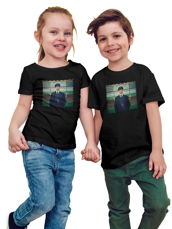 Футболка кино фильм Киллиана Мерфи Острые козырьки — Чёрная, фото 1