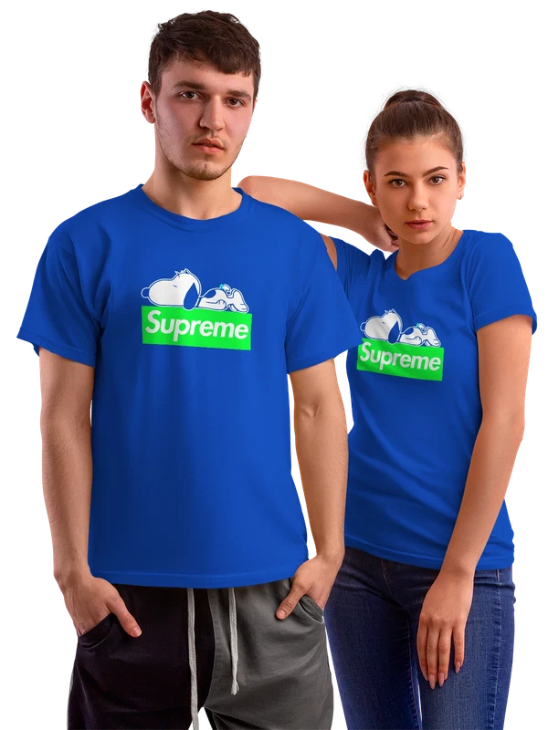 Футболка Supreme — Синяя, фото 1