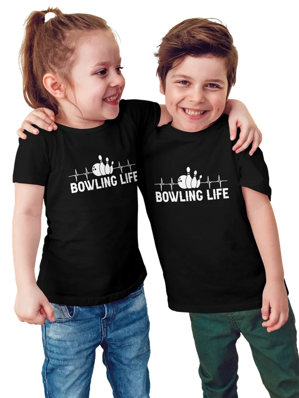 Футболка боулинг bowling life — Чёрная, фото 1