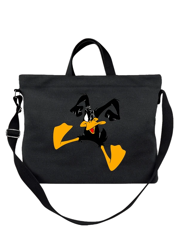 Сумка даффи дак daffy duck утка — Чёрная, фото 1