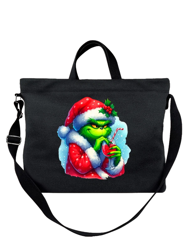 Сумка с Гринчем Grinch — Чёрная, фото 1