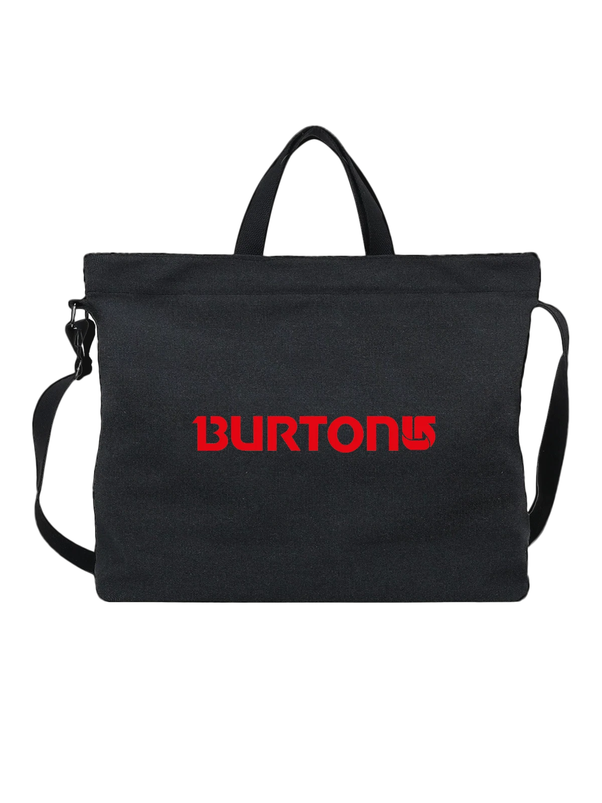 Сумка Burton чёрная с принтом — экипировка для райдеров — Чёрная, фото 1