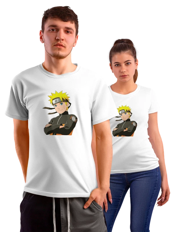 Футболка Наруто Naruto — Белая, фото 1