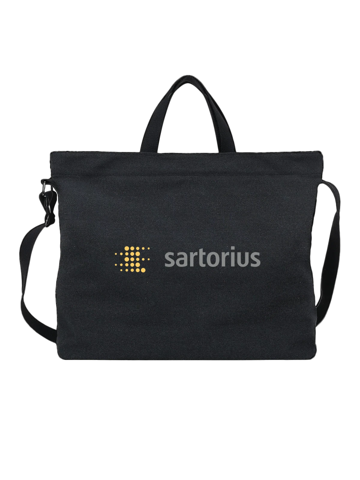 Сумка Sartorius чёрная с принтом — контроль качества — Чёрная, фото 1