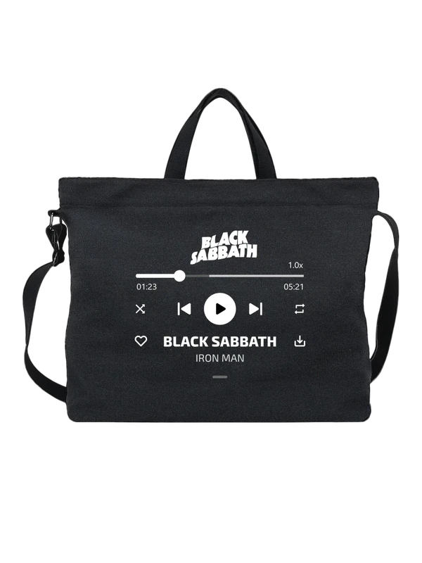 Сумка Black Sabbath Iron Man — Чёрная, фото 1