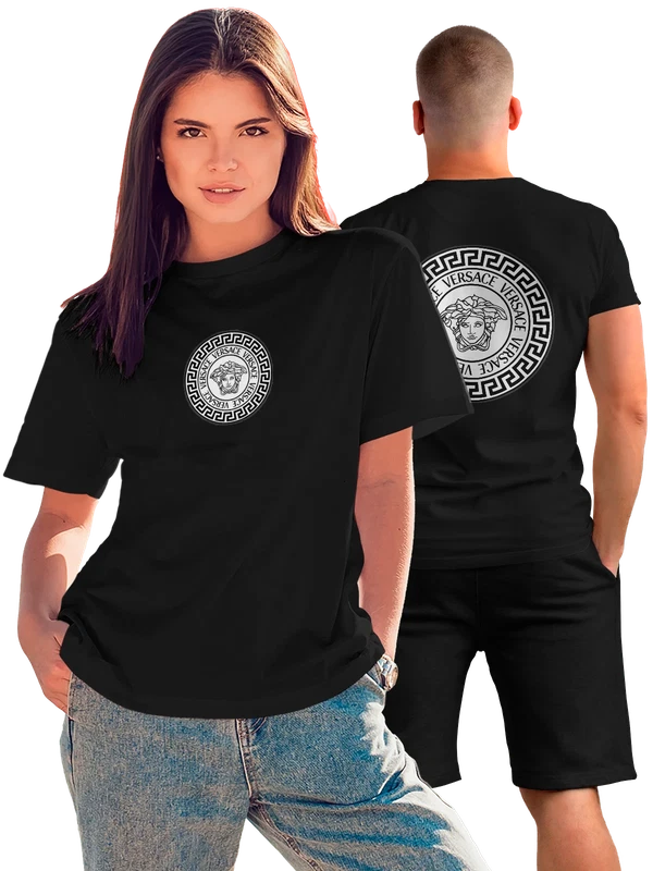 Футболка Versace — Чёрная, фото 1