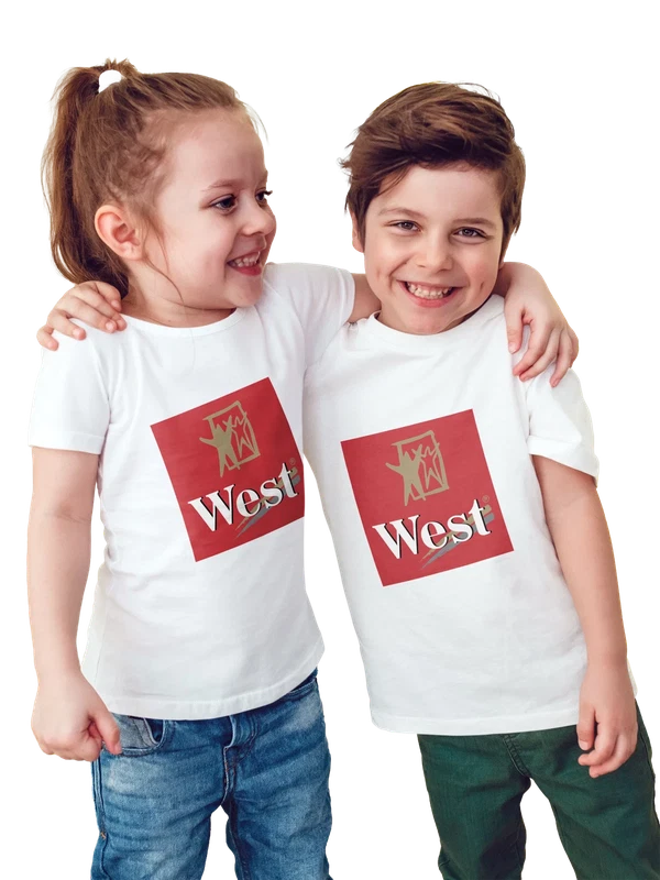 Футболка West — Белая, фото 1