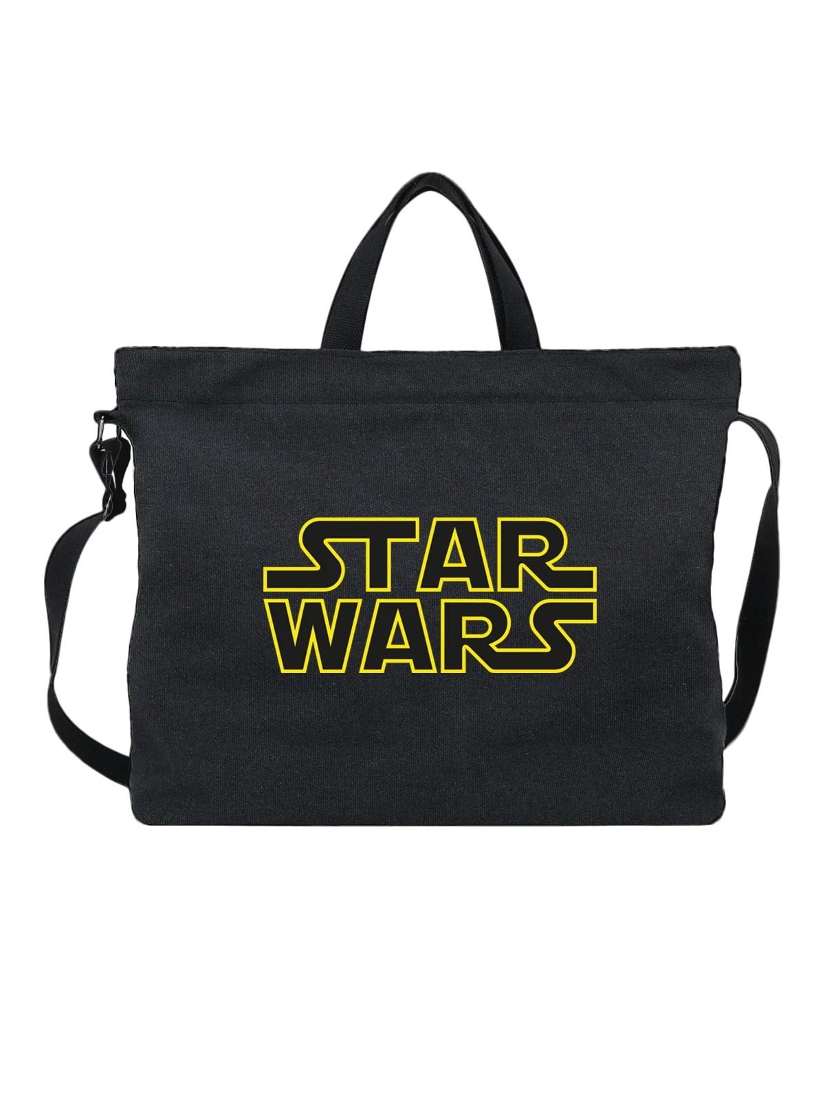 Сумка Star Wars чёрная с принтом — межзвездные приключения — Чёрная, фото 1