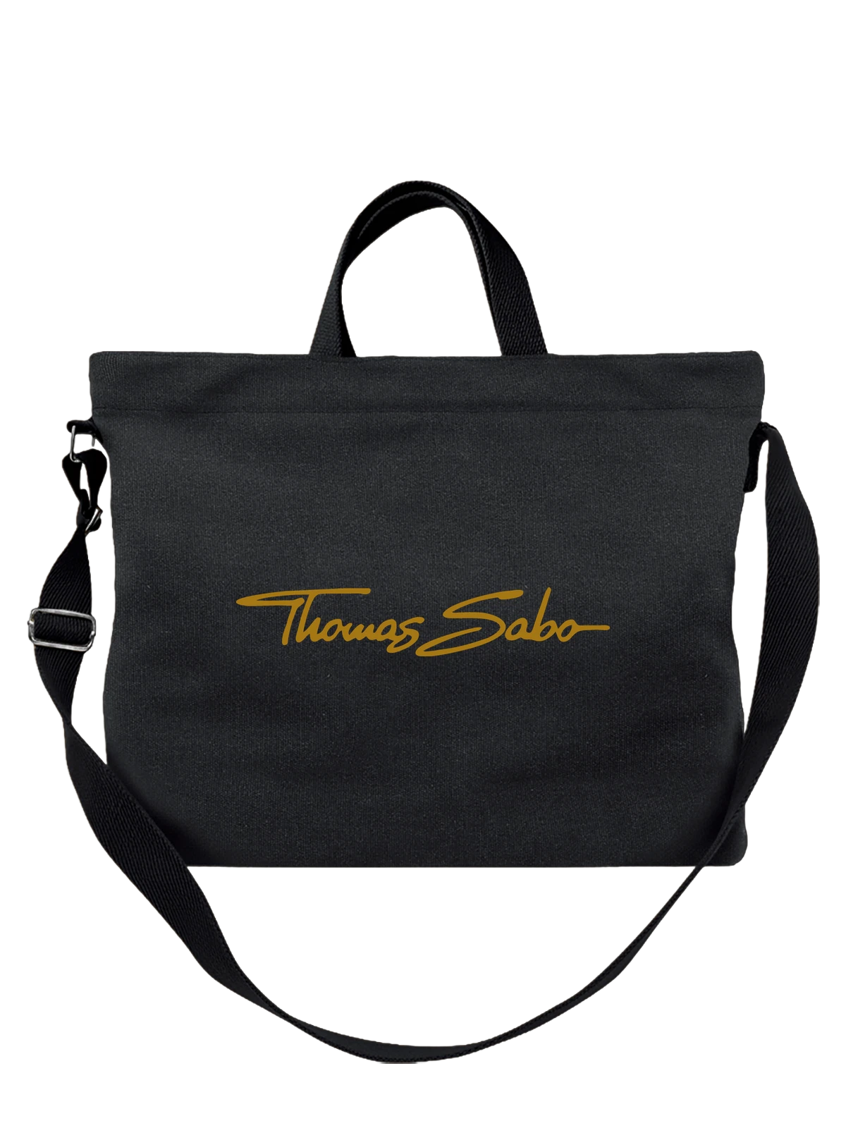 Сумка Thomas Sabo чёрная с принтом — современная айдентика — Чёрная, фото 1