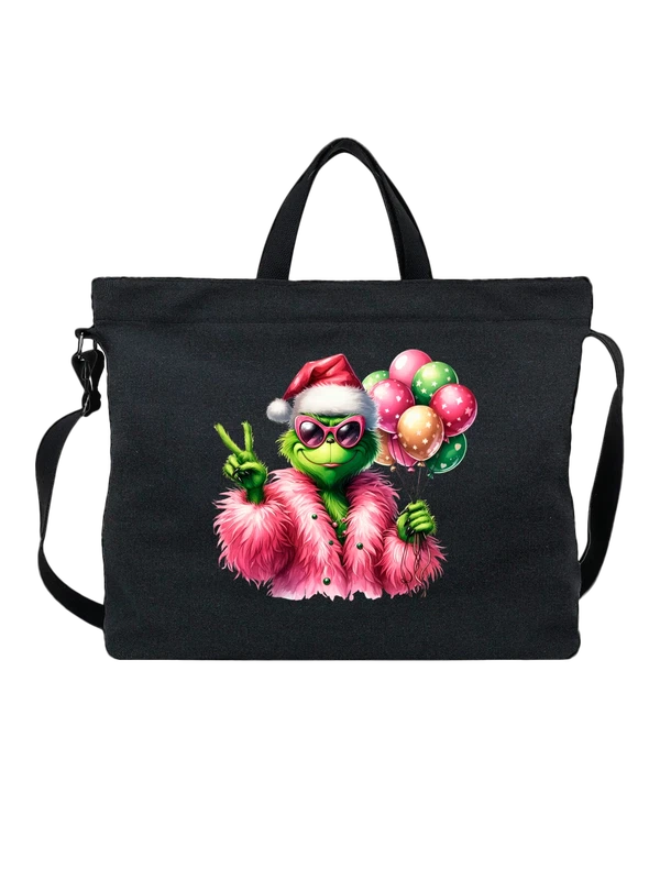 Сумка Гринч Grinch на Новый год — Чёрная, фото 1
