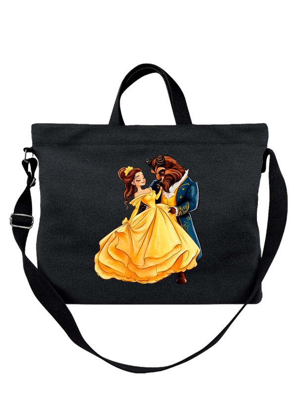 Сумка Красавица и чудовище Beauty and the Beast — Чёрная, фото 1