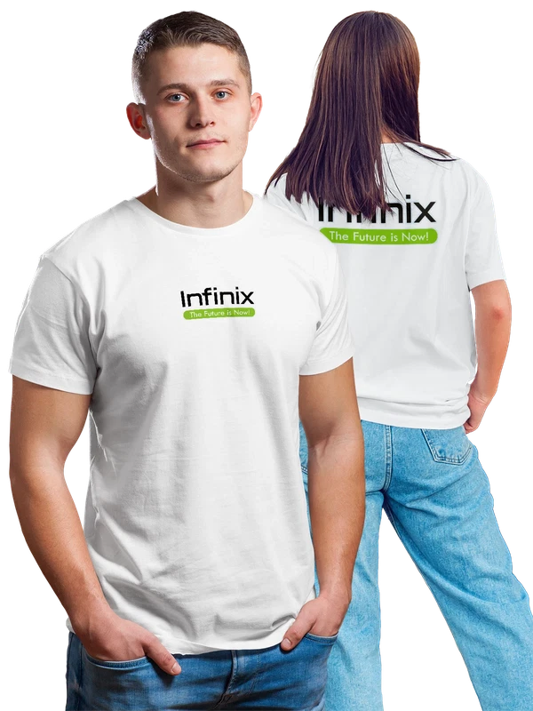 Футболка Infinix — Белая, фото 1