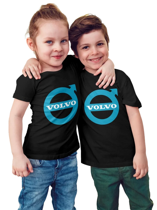 Футболка Volvo — Чёрная, фото 1