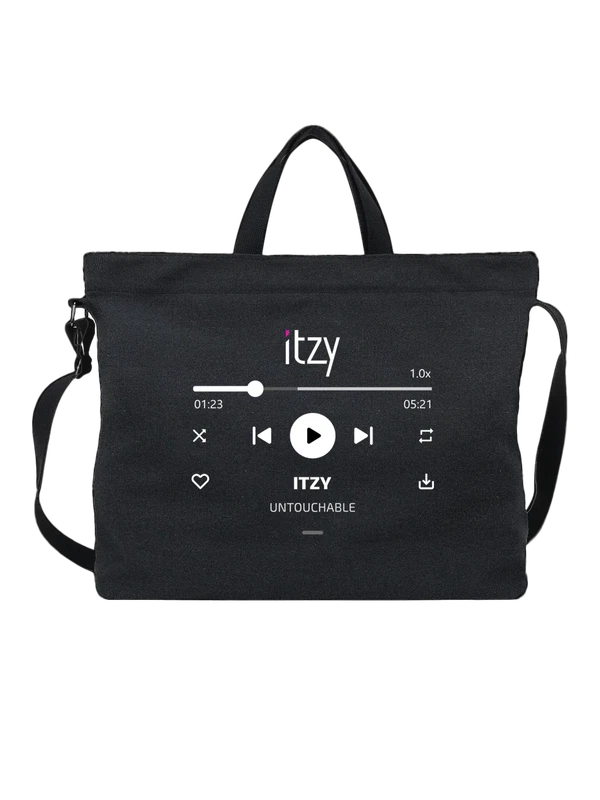 Сумка Itzy untouchable неприкасаемый — Чёрная, фото 1