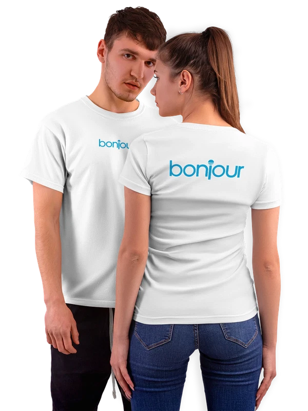Футболка Bonjour — Белая, фото 1