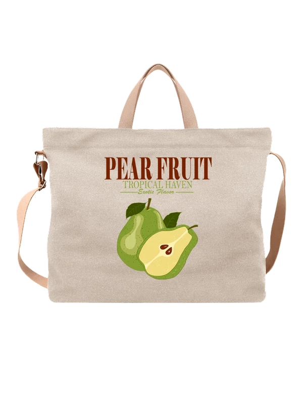 Сумка с грушей pear fruit — Белая, фото 1