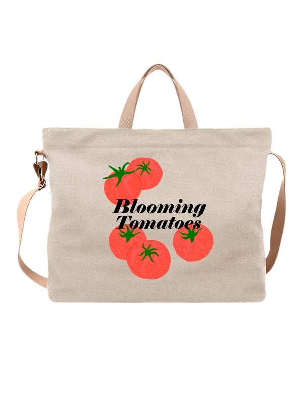 Сумка томаты blooming tomatoes — Белая, фото 1