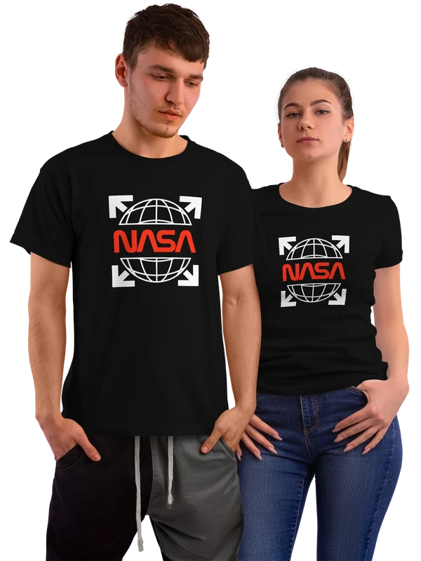 Футболка Nasa — Чёрная, фото 1