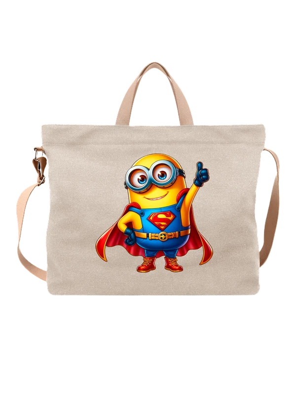Сумка Миньон Minion Супермен Superman — Белая, фото 1