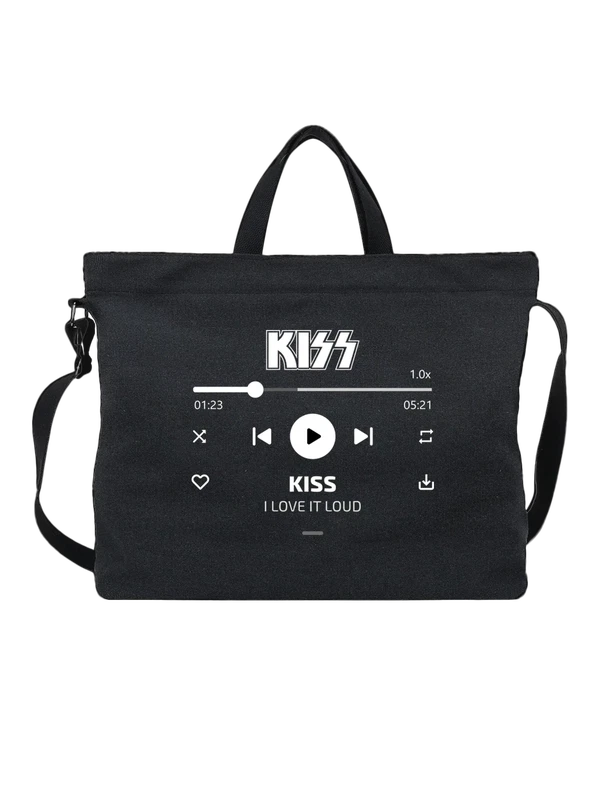 Сумка Kiss I Love It Loud — Чёрная, фото 1