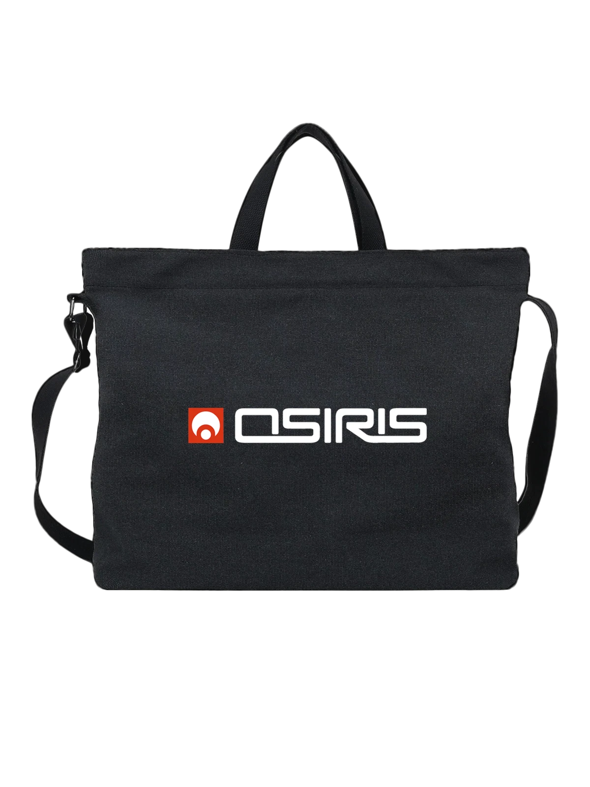 Сумка Osiris чёрная с принтом — кеды для скейтбординга — Чёрная, фото 1