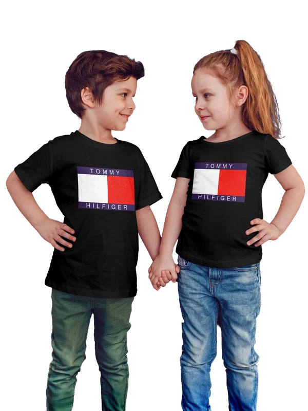 Футболка Tommy Hilfiger — Чёрная, фото 1