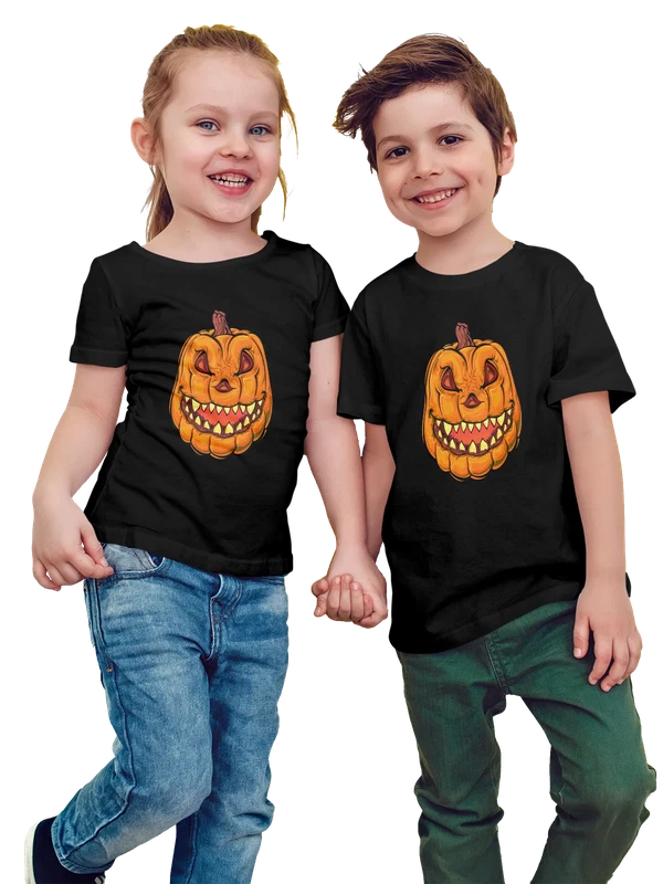 Футболка на Хэллоуин Halloween — Чёрная, фото 1