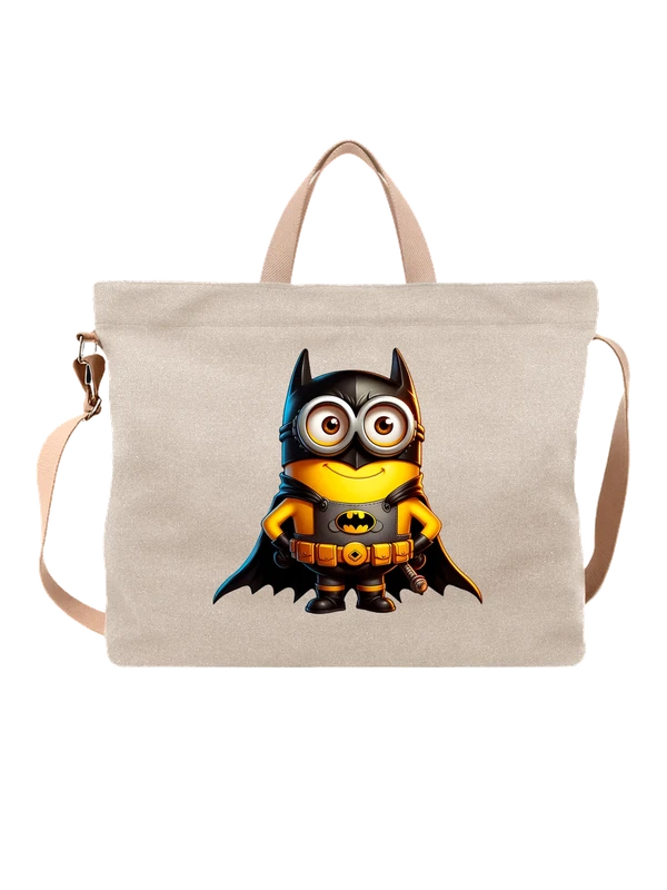 Сумка Миньон Minion Бэтмен Batman — Белая, фото 1