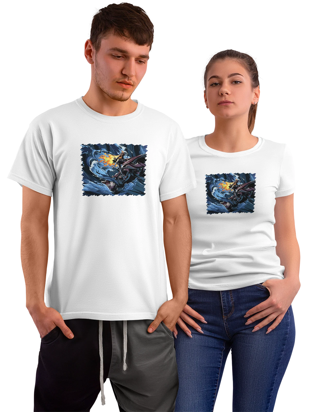 Футболка Игра Mavuika Dope белая с принтом — фанат игры — Белая, фото 1