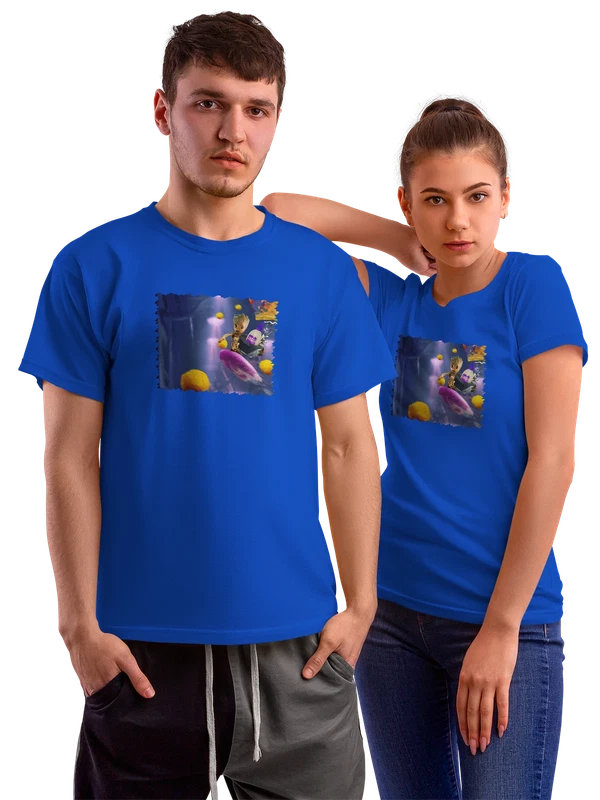 Футболка кино фильм Я Грут сериал — Синяя, фото 1