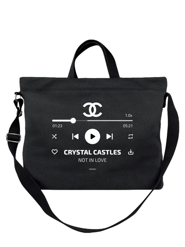 Сумка Crystal Castles Not in Love — Чёрная, фото 1