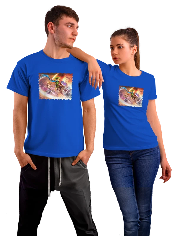 Футболка Игра Hyrule Warriors Video Game — Синяя, фото 1