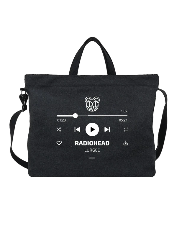 Сумка Radiohead Lurgee Болезнь — Чёрная, фото 1