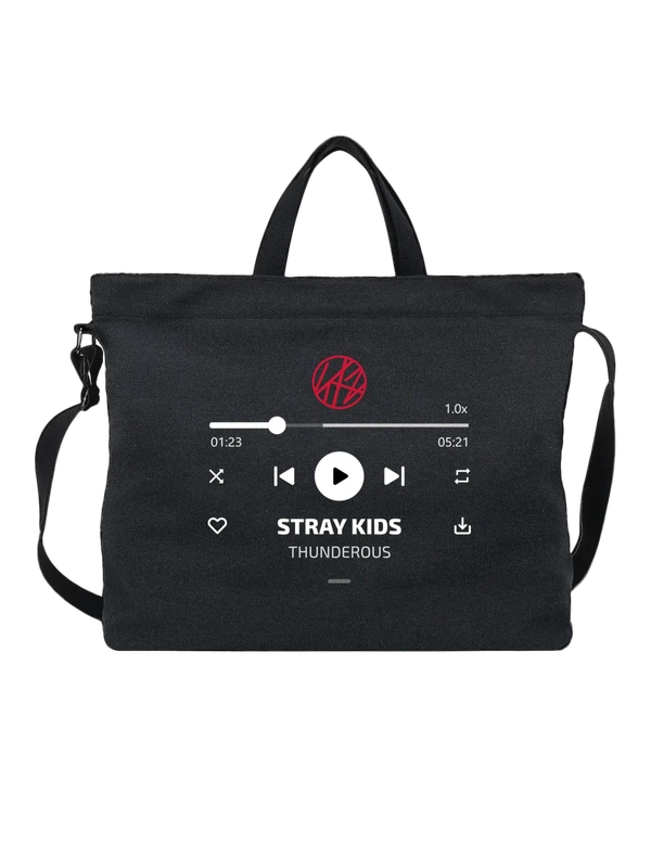 Сумка Stray Kids Thunderous Громовой — Чёрная, фото 1