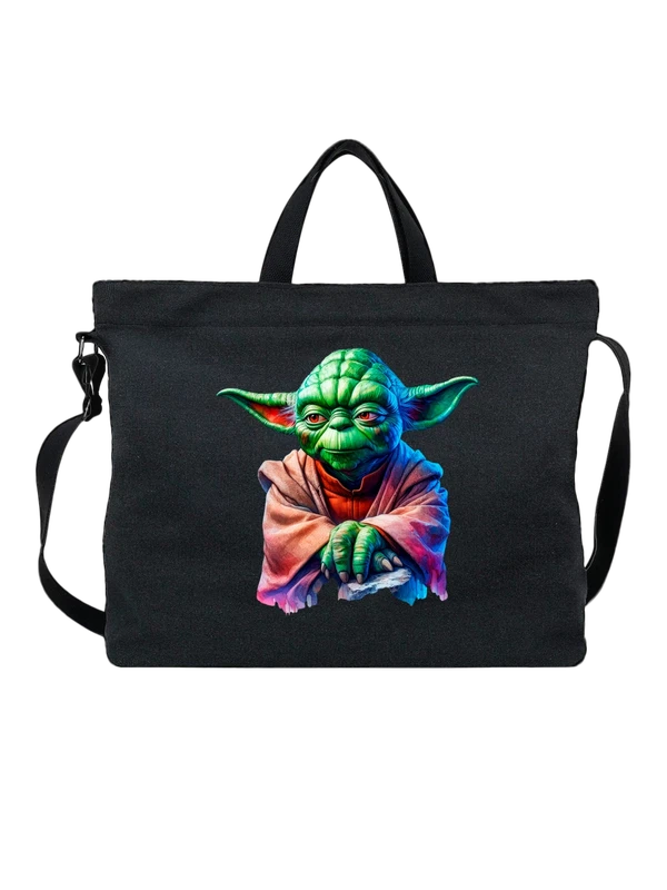 Сумка с Йодой Звездные войны Star Wars — Чёрная, фото 1