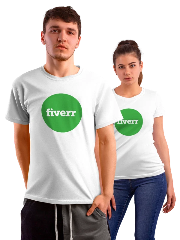 Футболка Fiverr — Белая, фото 1