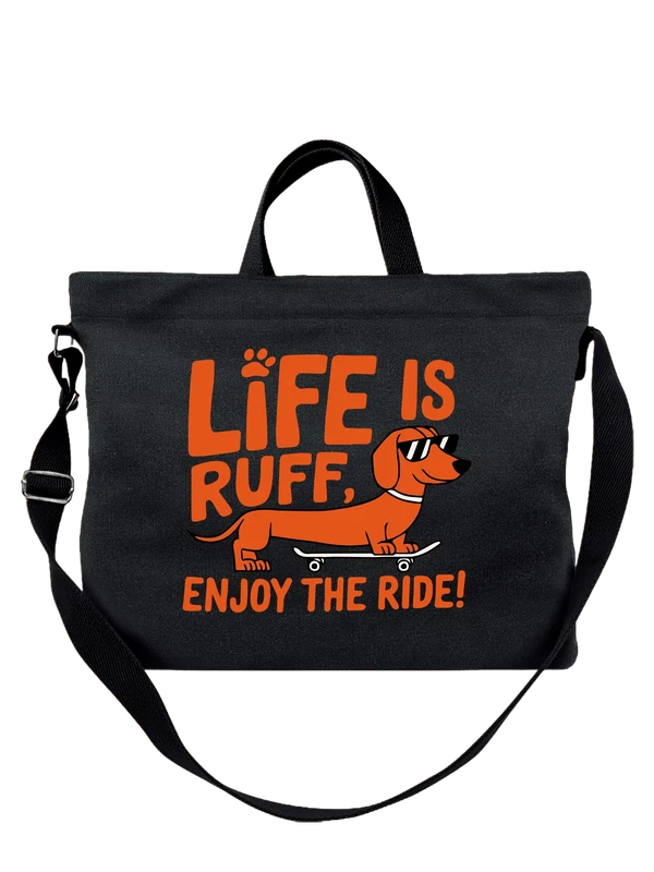 Сумка такса enjoy the ride — Чёрная, фото 1