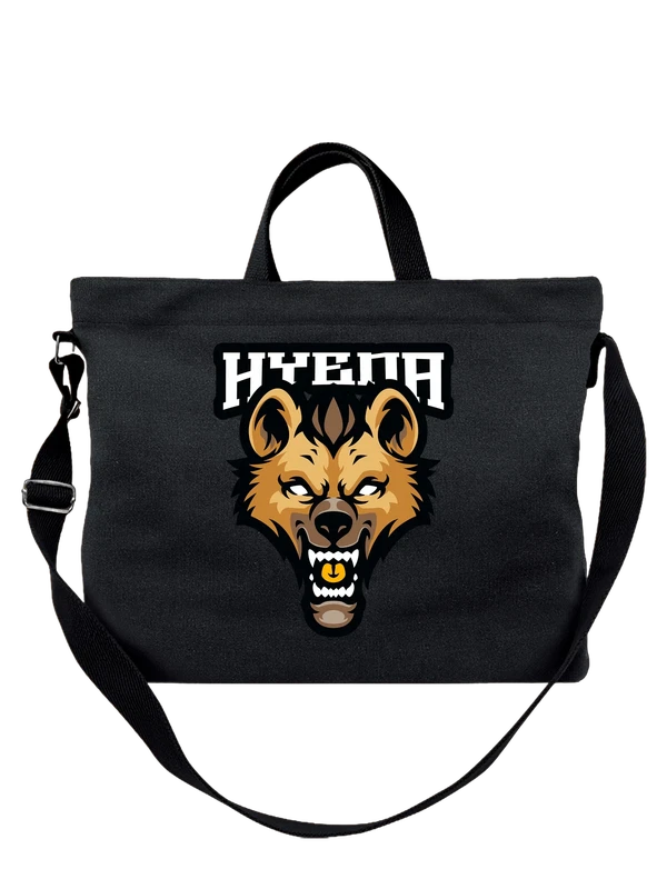Сумка с гиеной hyena — Чёрная, фото 1