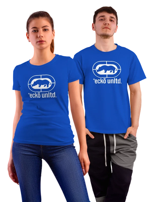 Футболка Ecko Unltd — Синяя, фото 1