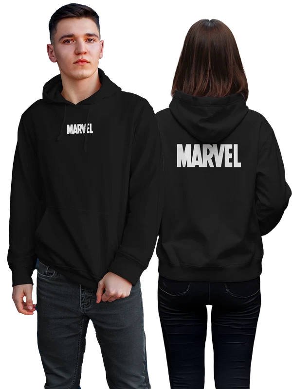 Худи Marvel — Чёрная, фото 1
