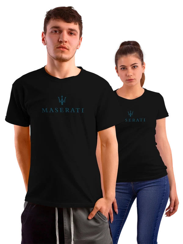 Футболка Maserati — Чёрная, фото 1