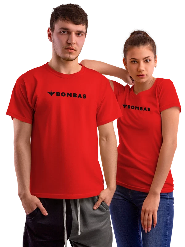 Футболка Bombas — Красная, фото 1