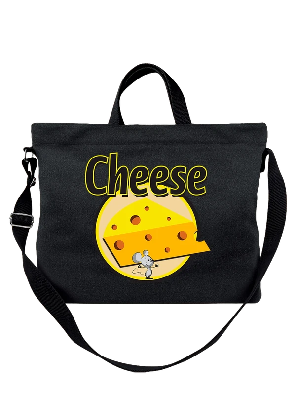 Сумка с сыром cheese — Чёрная, фото 1