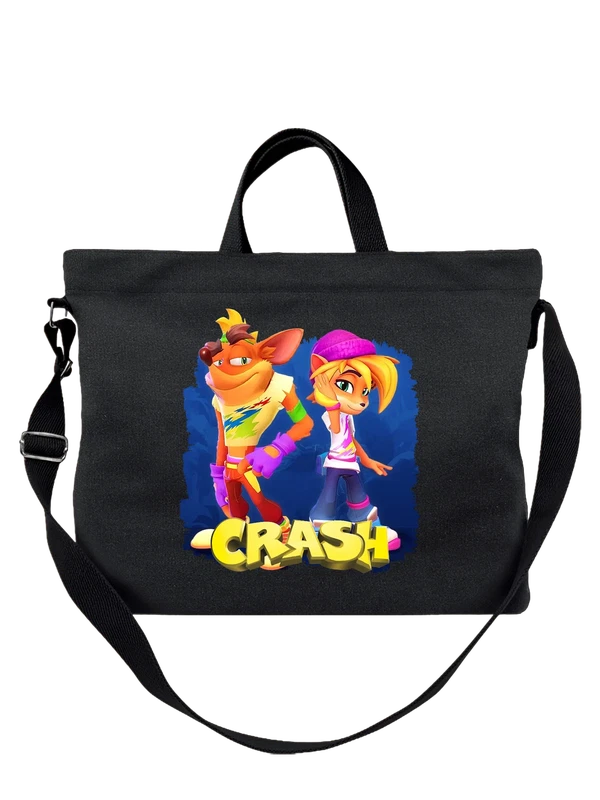 Сумка Crash bandicoot — Чёрная, фото 1