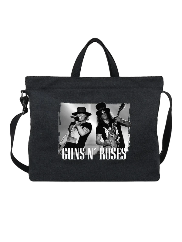 Сумка Guns N Roses Ганс энд Роузес — Чёрная, фото 1