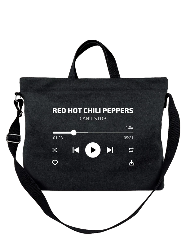 Сумка Red Hot Chili Peppers Can t Stop — Чёрная, фото 1
