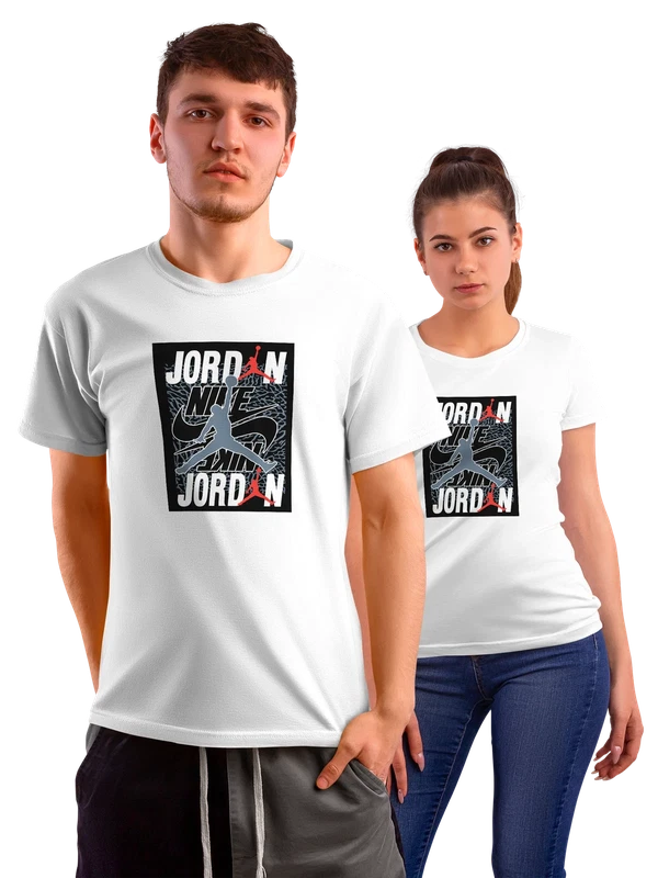 Футболка Jordan — Белая, фото 1