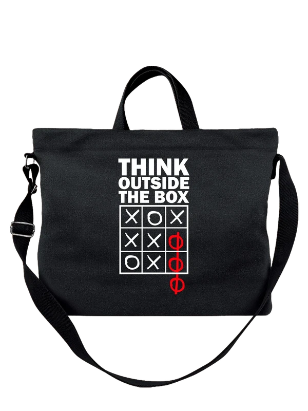 Сумка think outside the box — Чёрная, фото 1